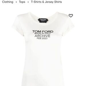 Tom Ford Cream Women's Top